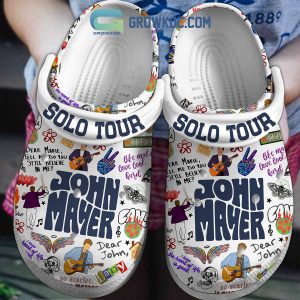 John Mayer Solo Tour I Know The Heart Of Life Is Good Clogs Crocs