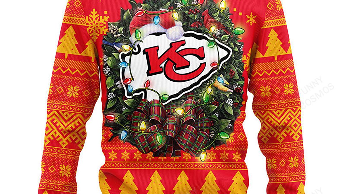 Kansas City Chiefs Red Ugly Wool Sweater Christmas - Chiefs Christmas  Sweater