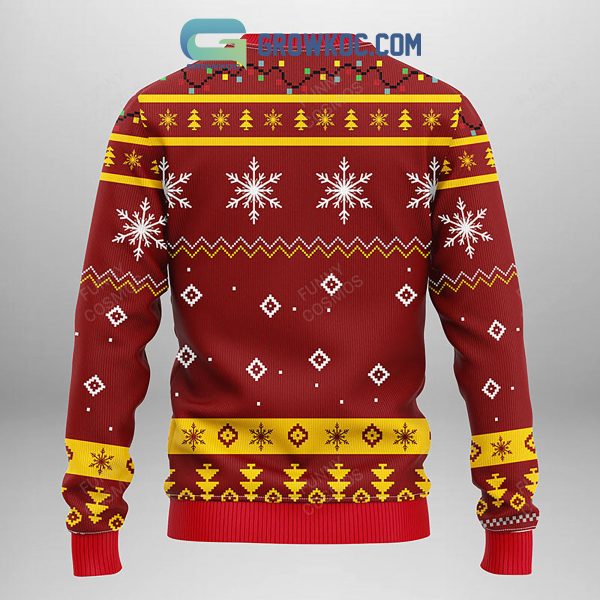 Kansas City Chiefs Funny Grinch Christmas Ugly Sweater
