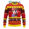 Pittsburgh Steelers Skull Flower Ugly Christmas Ugly Sweater