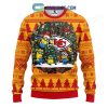 Kansas City Chiefs HoHoHo Mickey Christmas Ugly Sweater