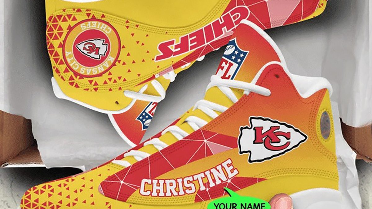 Kansas City Chiefs Shoes Custom High Top Sneakers