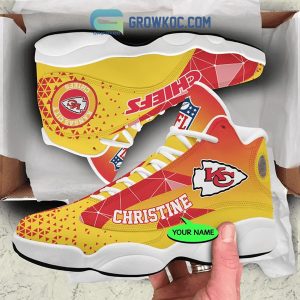 Kansas City Chiefs NFL Personalized Air Jordan 13 Sport Shoes