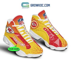 Kansas City Chiefs NFL Personalized Air Jordan 13 Sport Shoes
