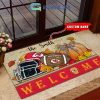 Las Vegas Raiders NFL Welcome Fall Pumpkin Personalized Doormat