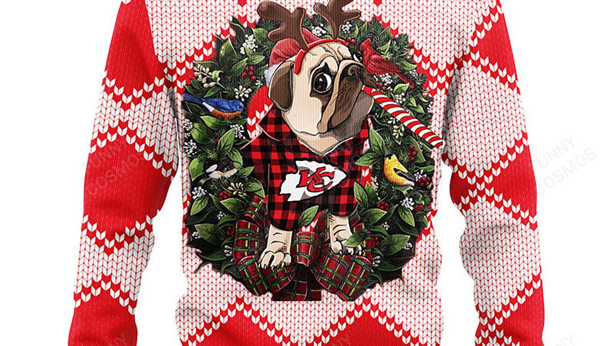 Kansas City Chiefs Snoopy Dog Christmas Ugly Sweater - Growkoc