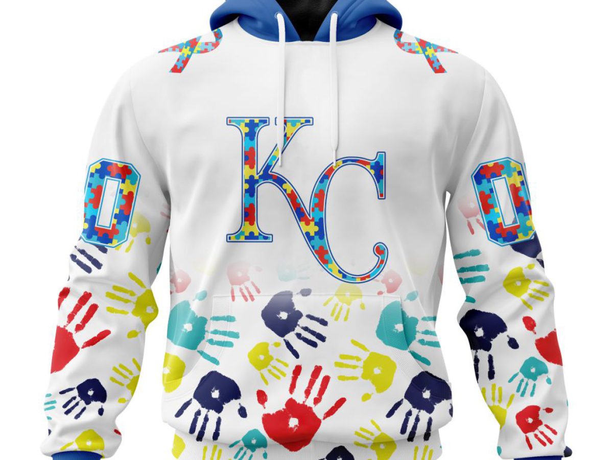 True Fan MLB Kansas City KC Royals Youth Baseball Jersey Blue Size L 10/12