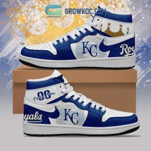 Kansas City Royals MLB Personalized Air Jordan 1 Shoes