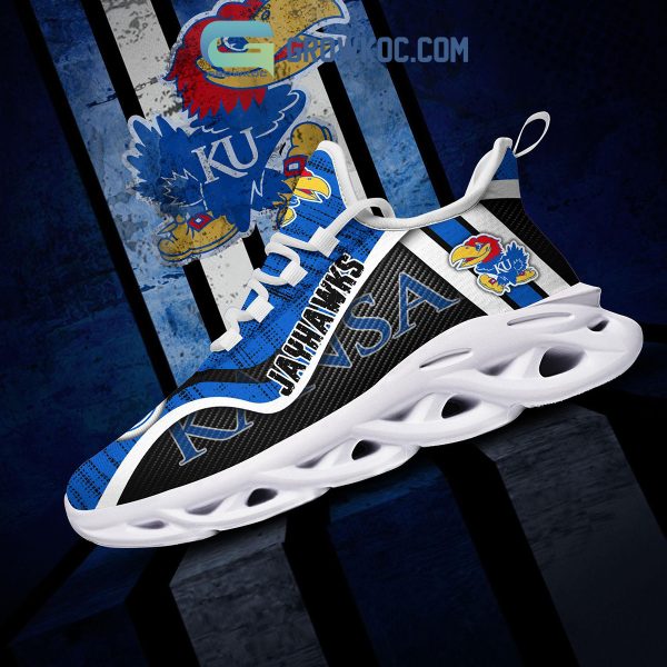 Kansas Jayhawks NCAA Clunky Sneakers Max Soul Shoes