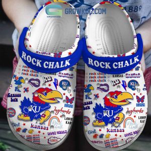 Kansas Jayhawks NCAA Rock Chalk Clogs Crocs