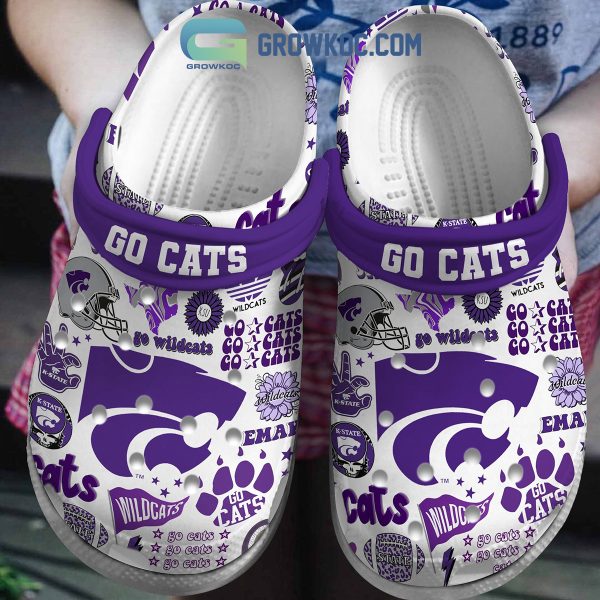 Kansas State Wildcats NCAA Go Cats Clogs Crocs