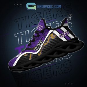 LSU TIGERS NCAA Clunky Sneakers Max Soul Shoes
