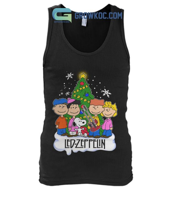 Led Zeppelin Snoopy Peanuts Christmas Shirt Hoodie Sweater