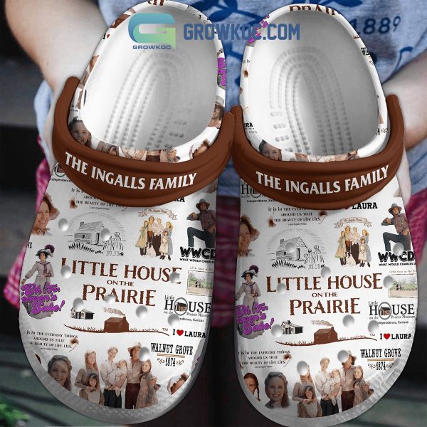 Little  House  On  The  Prairie  The  Ingalls  Family  Clogs  Crocs