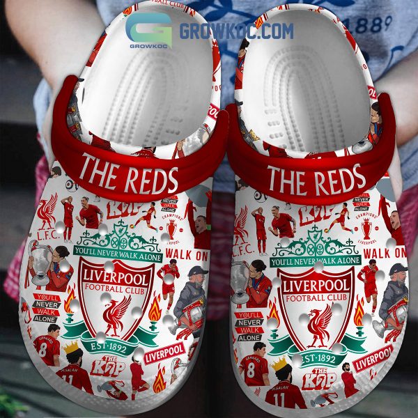 Liverpool Football Club The Reds You’ll Never Walk Alone Clogs Crocs