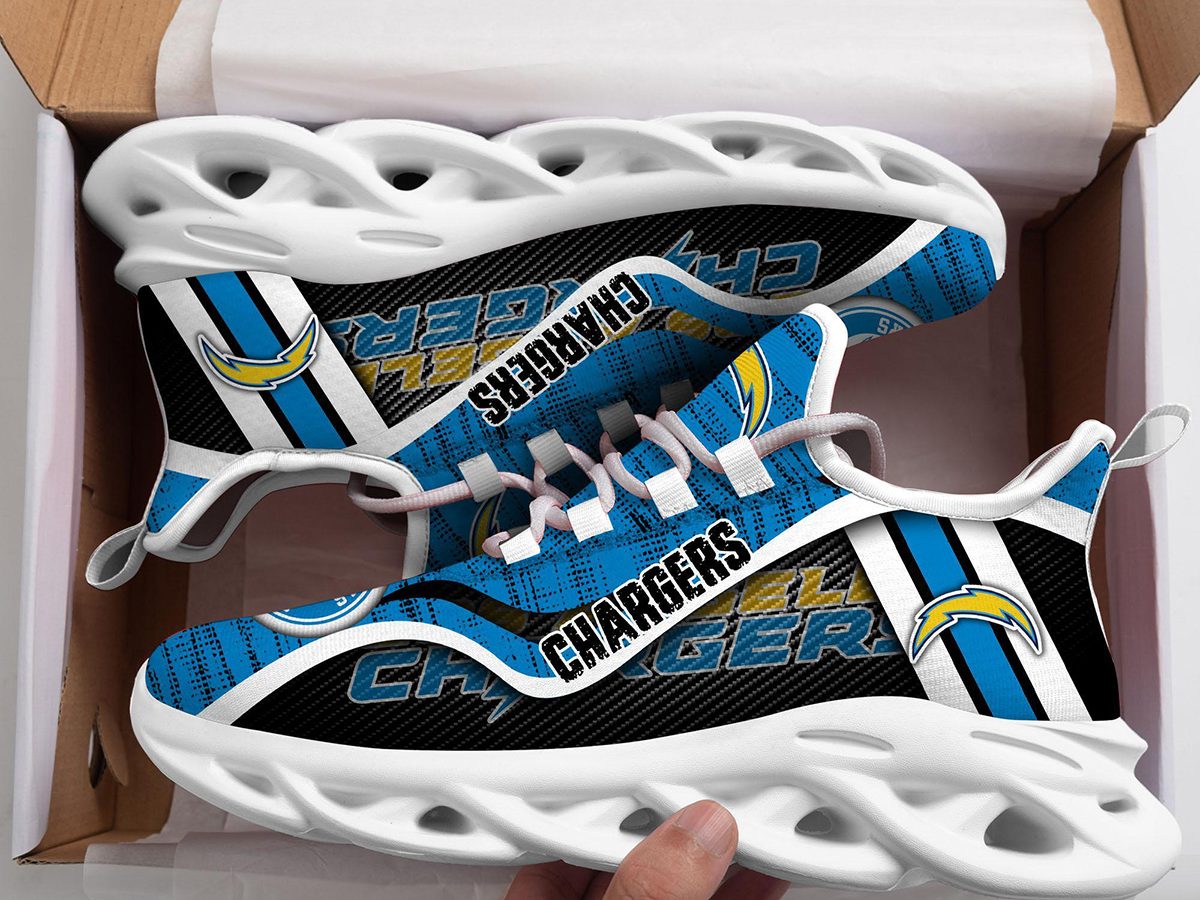 Los Angeles Chargers NFL Personalized Air Jordan 13 Sport Shoes - Growkoc