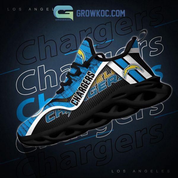 Los Angeles Chargers NFL Clunky Sneakers Max Soul Shoes