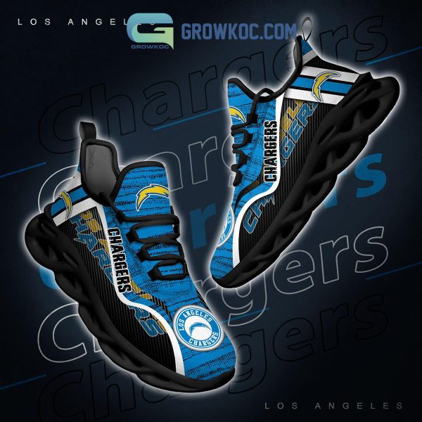 Los Angeles Chargers NFL Clunky Sneakers Max Soul Shoes