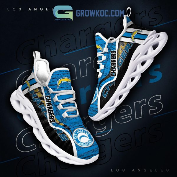 Los Angeles Chargers NFL Clunky Sneakers Max Soul Shoes