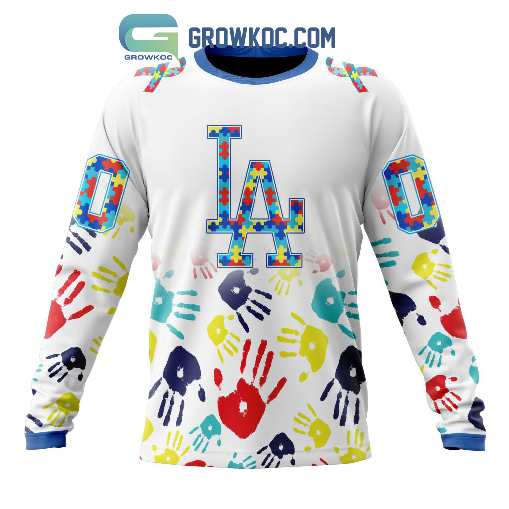 Los Angeles Dodgers Here To Win Personalized Baseball Jersey - Growkoc