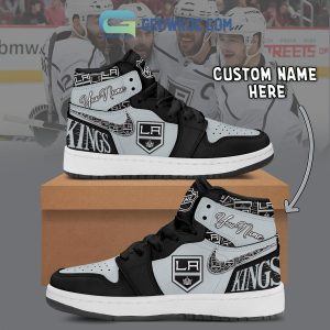 Los Angeles Kings NHL Personalized Air Jordan 1 Shoes