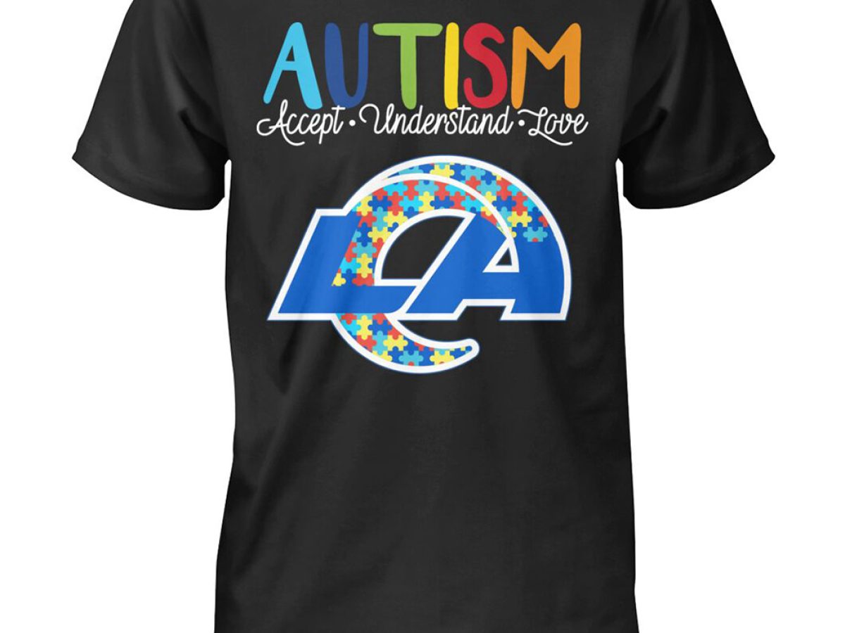 Logo Los Angeles Rams 2021 NFC West Champions Shirt - AUTISMAWARENESS