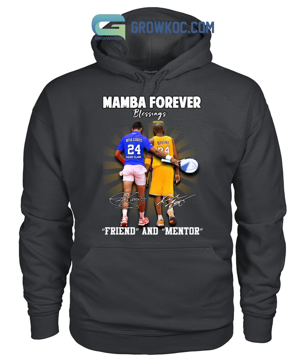 Kobe Fans' Hoodie Signed Mamba Forever