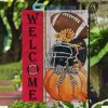 Maryland Terrapins NCAA Basketball Welcome Fall Pumpkin House Garden Flag