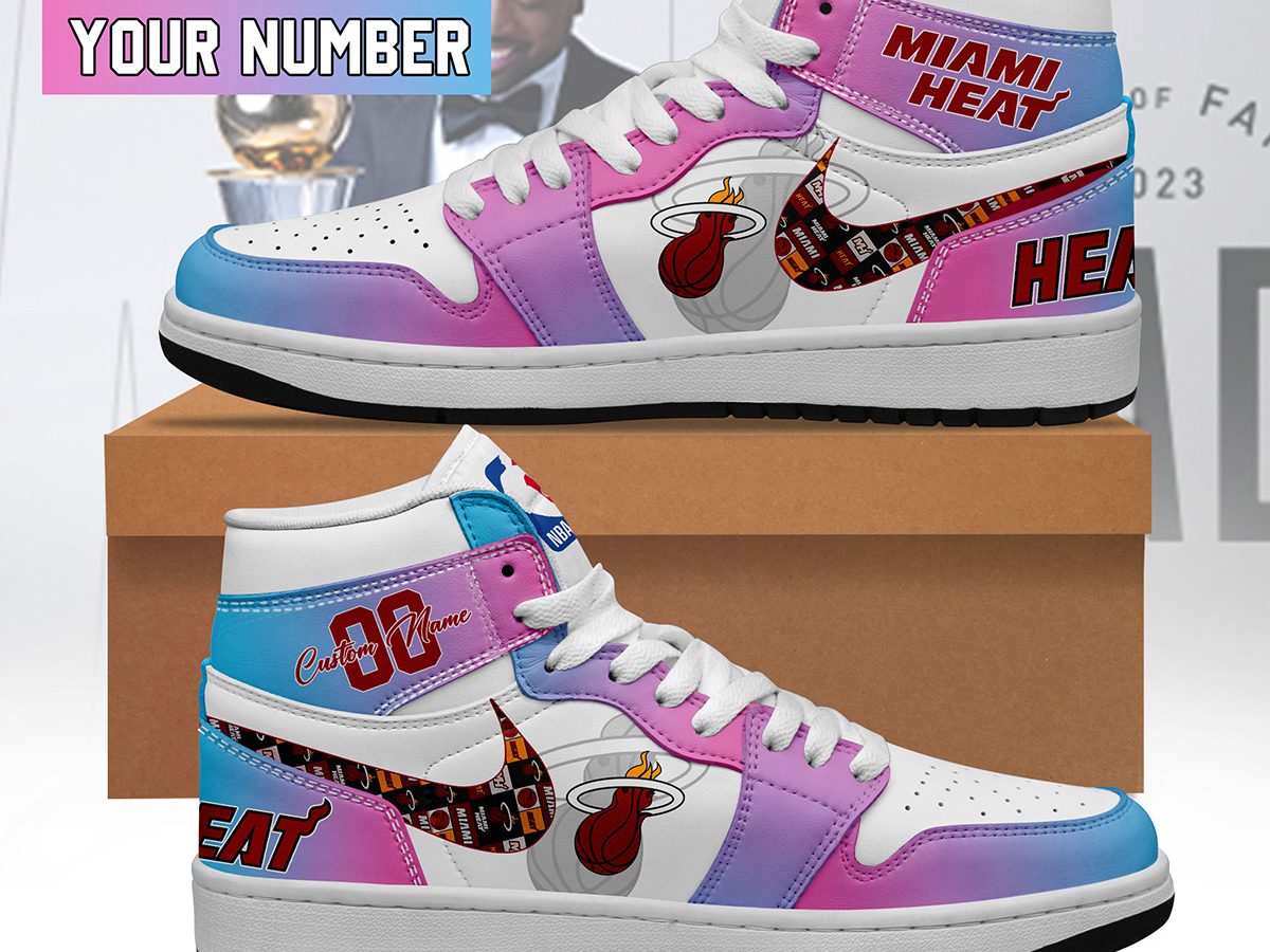 Air Jordan 13 Miami Heat Custom