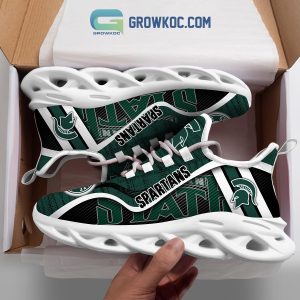 Michigan State Spartans NCAA Clunky Sneakers Max Soul Shoes