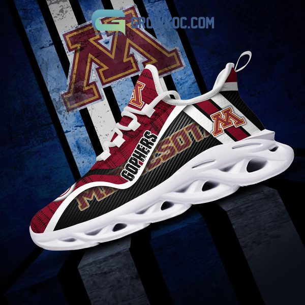 Minnesota Golden Gophers NCAA Clunky Sneakers Max Soul Shoes