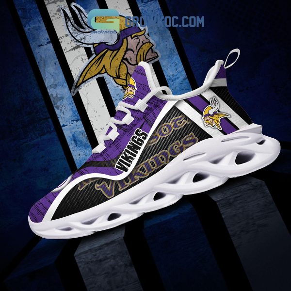 Minnesota Vikings NFL Clunky Sneakers Max Soul Shoes