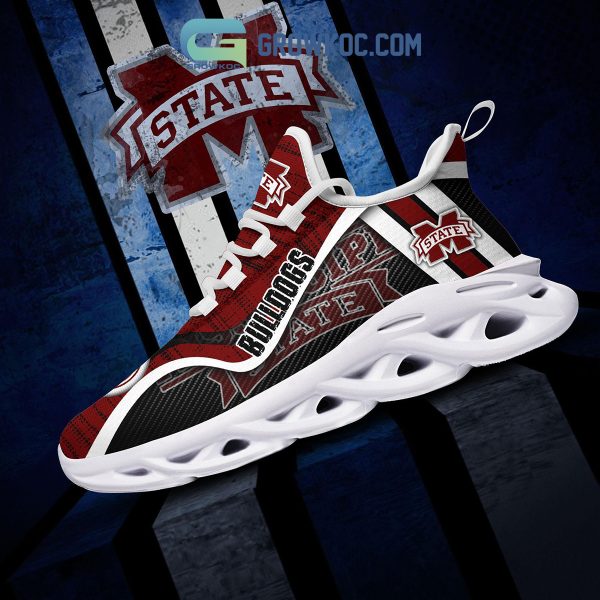 Mississippi State Bulldogs NCAA Clunky Sneakers Max Soul Shoes