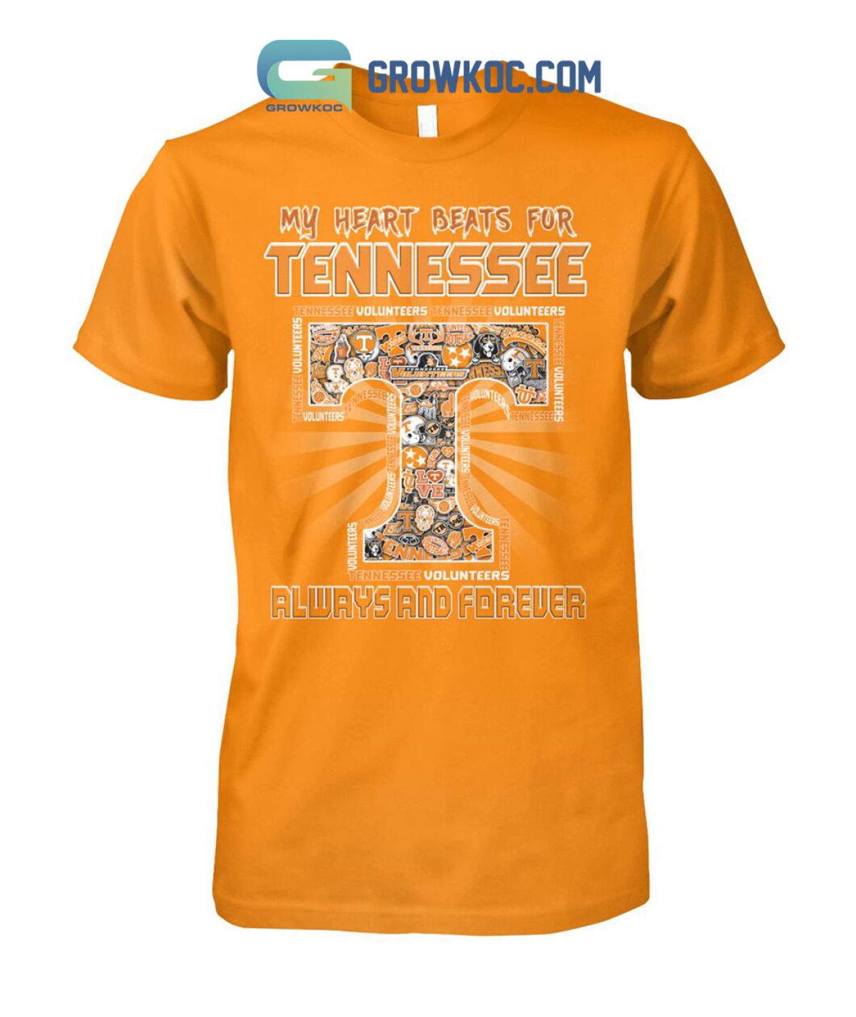 Tennessee Volunteers Go Vols Clogs Crocs - Growkoc