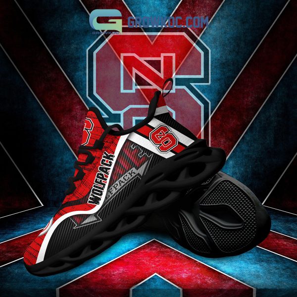 NC State Wolfpack NCAA Clunky Sneakers Max Soul Shoes