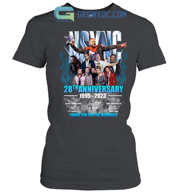 NSYNC 28th Anniversary 1995 2023 Memories Shirt