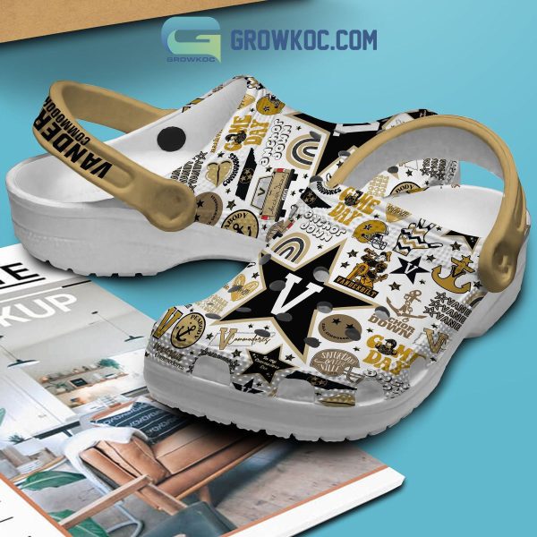 Nashville Vanderbilt Commodores Anchor Down Clogs Crocs