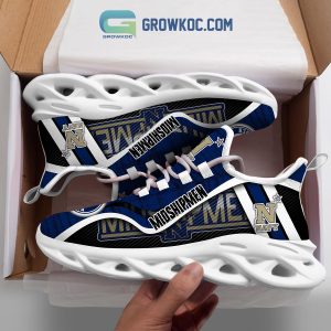 Navy Midshipmen NCAA Clunky Sneakers Max Soul Shoes