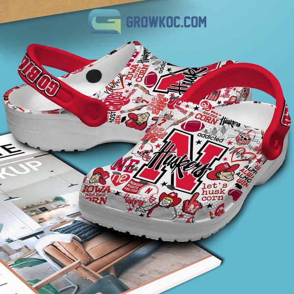 Nebraska Huskers Go Big Red The Good Life Clogs Crocs