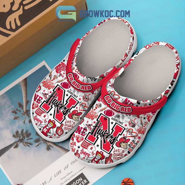 Nebraska Huskers Go Big Red The Good Life Clogs Crocs