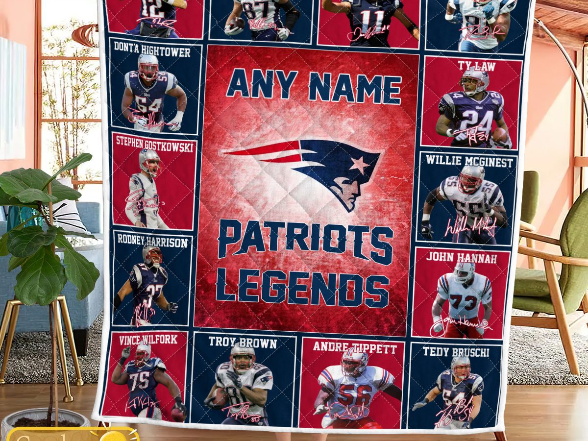 Houston Texans NFL Legends In History Fleece Blanket Quilt - Growkoc