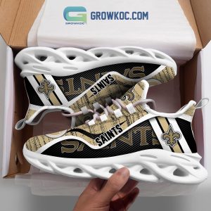New Orleans Saints NFL Clunky Sneakers Max Soul Shoes