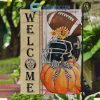 Atlanta Falcons NFL Welcome Fall Pumpkin Personalized House Garden Flag