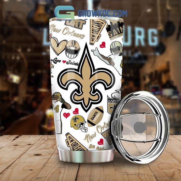 New Orleans Saints Who Dat Tumbler