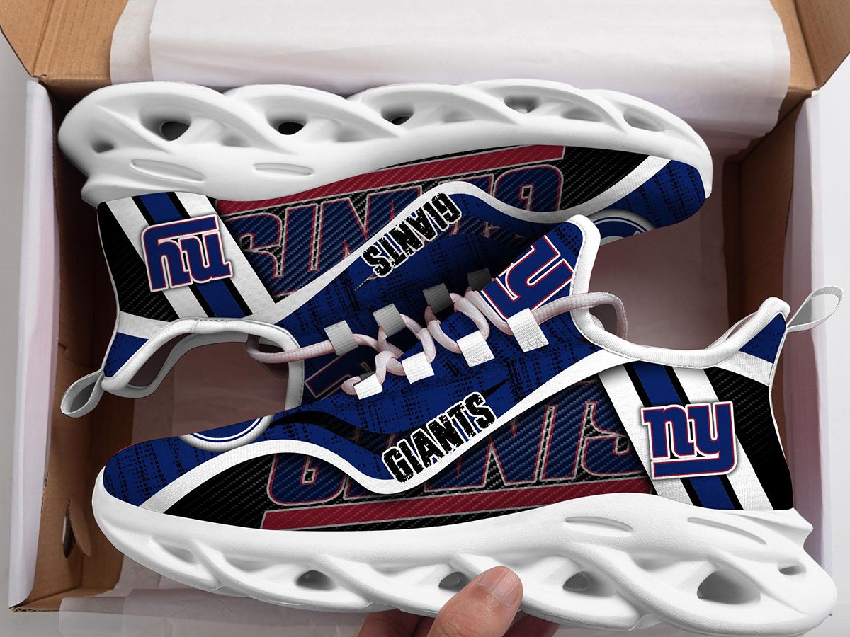 New York Giants NFL Clunky Sneakers Max Soul Shoes - Growkoc