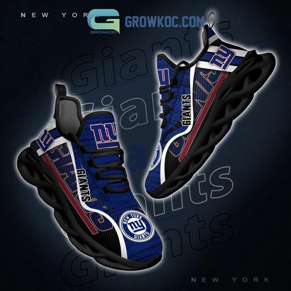 New York Giants NFL Clunky Sneakers Max Soul Shoes