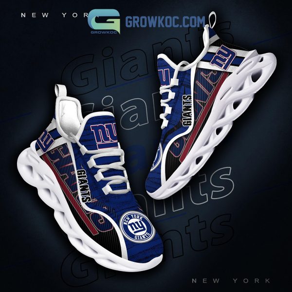 New York Giants NFL Clunky Sneakers Max Soul Shoes