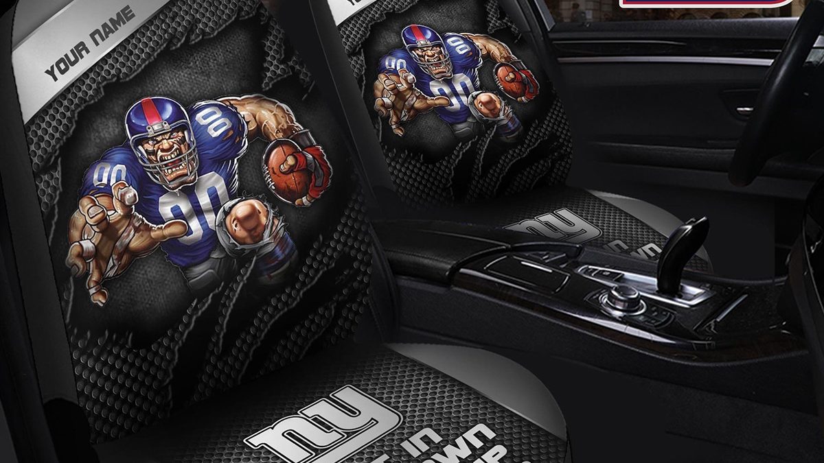 New York Giants Seat Cover