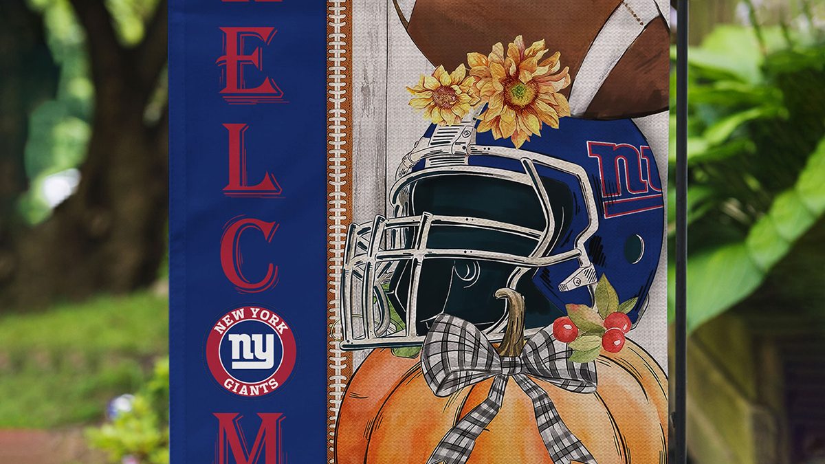 Fear The New York Giants NFL House Garden Flag - Growkoc