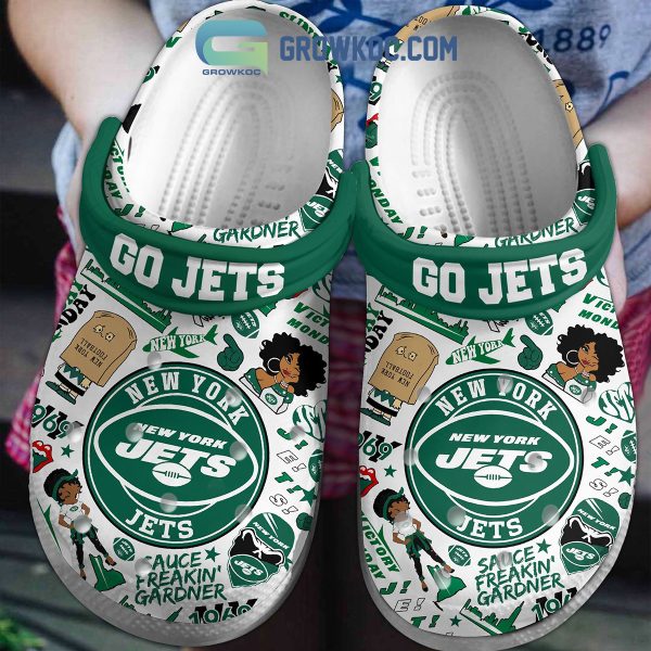 New York Jets Go Jets Victory Monday Clogs Crocs